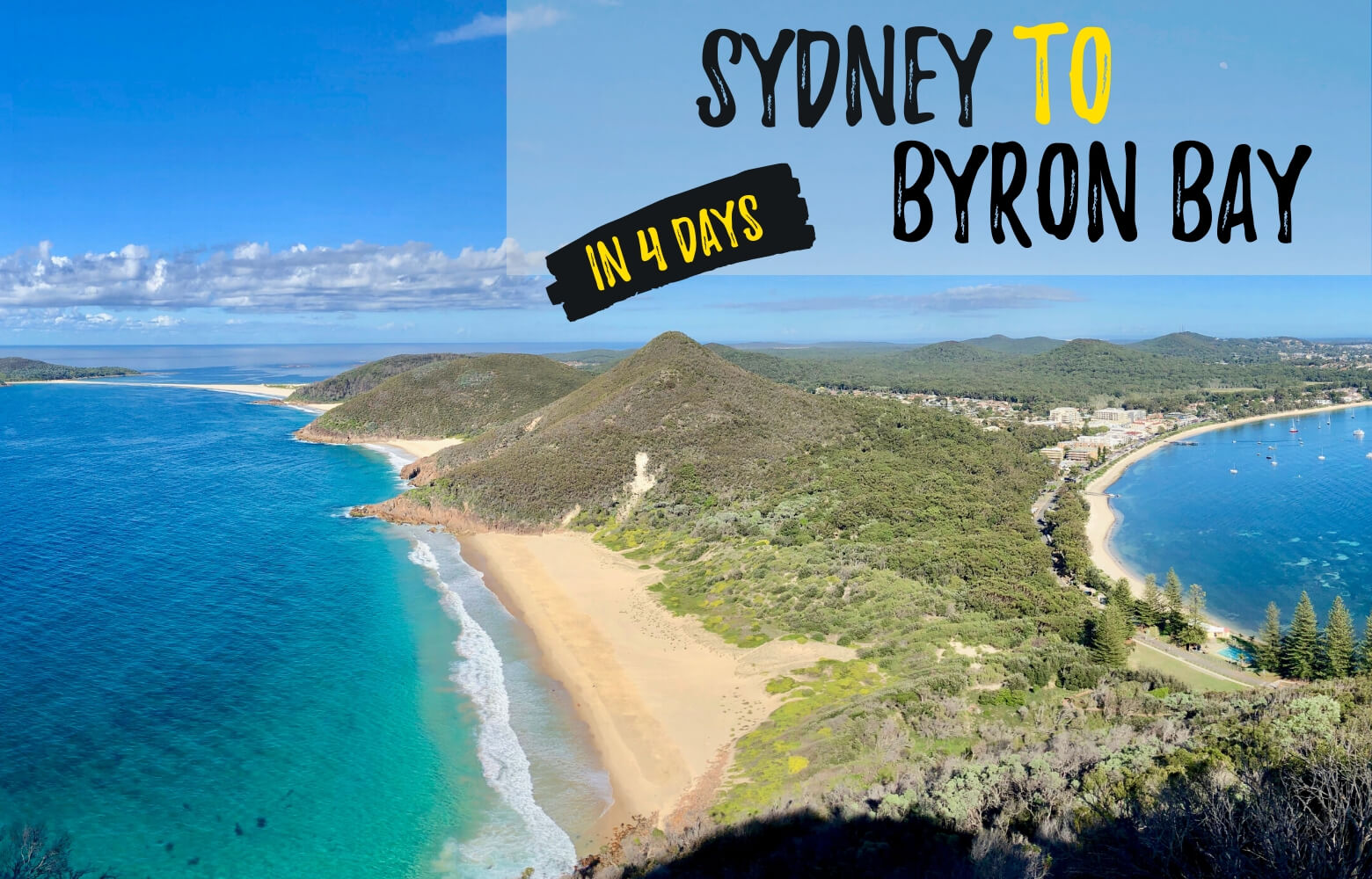 4 Day Road Trip Campervanning From Sydney to Byron Bay